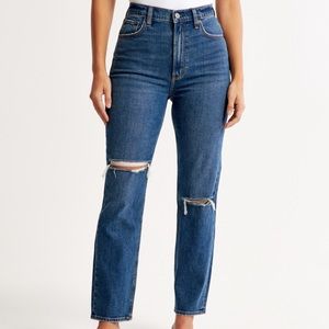 NWOT abercrombie jeans ultra high rise curve love